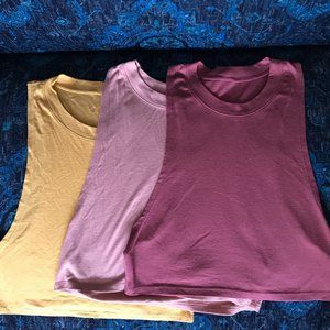 Alo Heat Wave Crop Tank - Set of 3 - XS